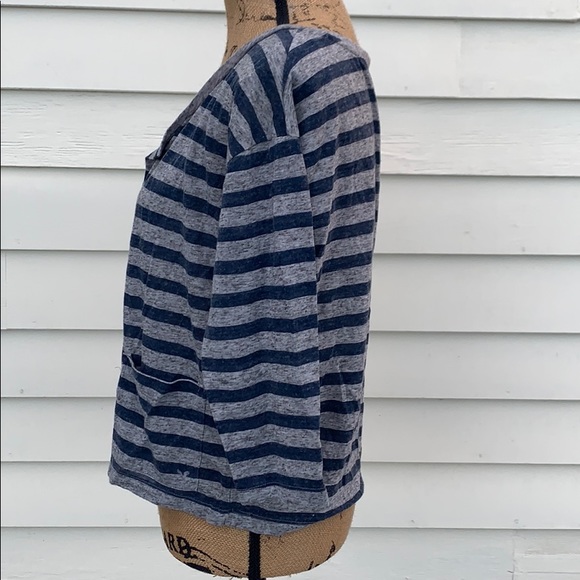 American Eagle striped cardigan large - Picture 3 of 5